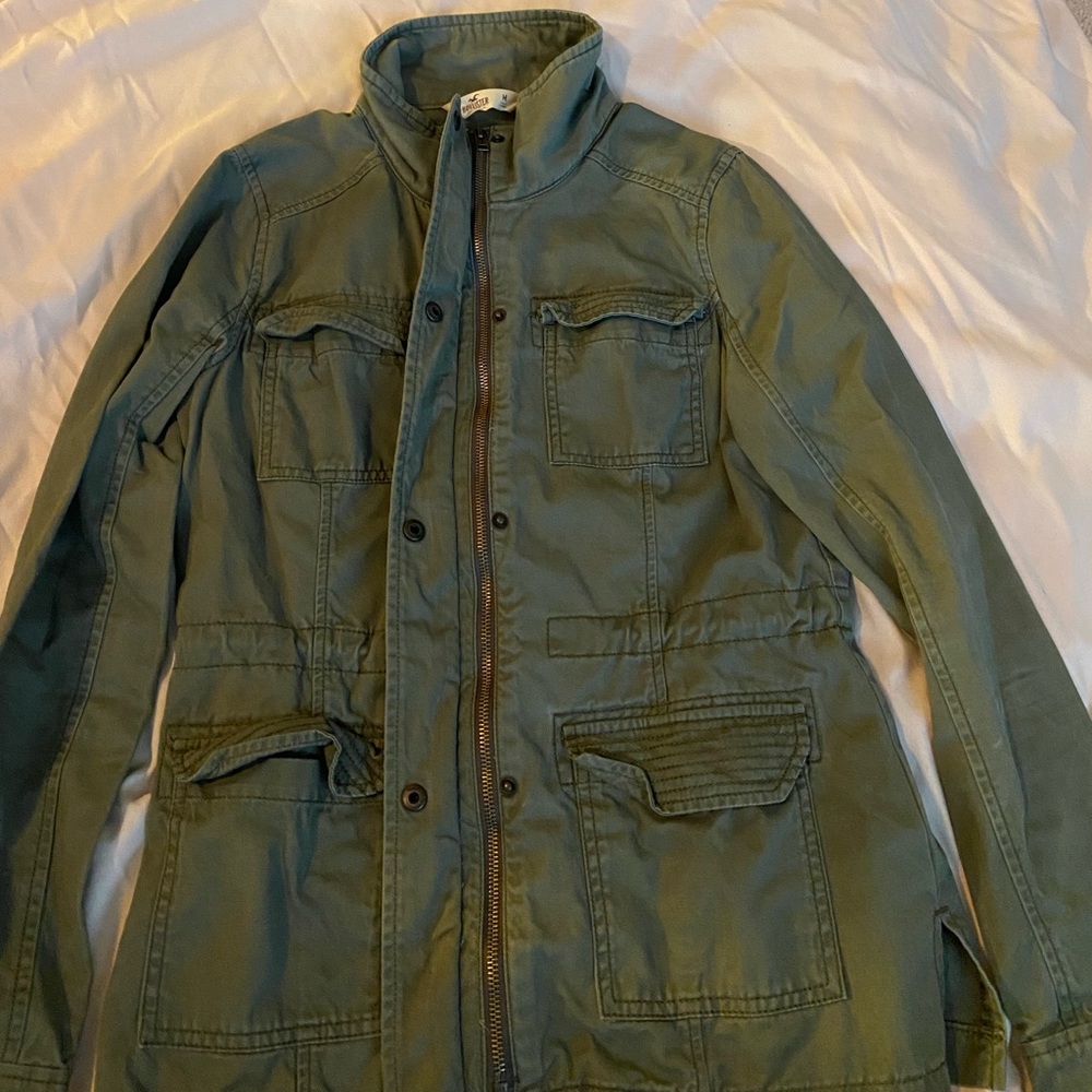 Utility green Hollister jacket